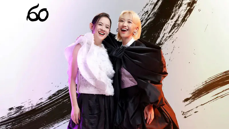 ▲金鐘60主持人名單今（25）日出爐，外界盛傳小S回歸並未成真，典禮將由Lulu黃路梓茵首次挑戰節目類主持，曾寶儀再度主持戲劇類，兩人強調「共好」精神，象徵世代交會，互動默契成為最大亮點。（圖／三立提供）