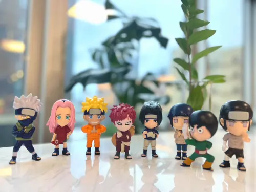 ▲漢堡王《火影忍者》卡卡西、寧次公仔最後開搶。（圖／漢堡王提供）