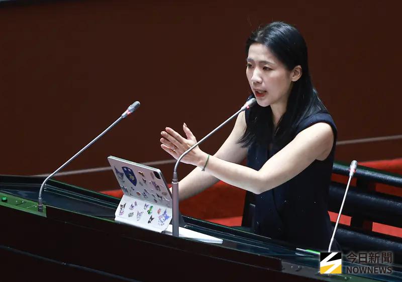 ▲國民黨立委徐巧芯昨（15）日質疑，人們該警惕的是不能讓「反滲透」變成壓制言論的萬用藉口。（圖／記者葉政勳攝，2025.08.25）