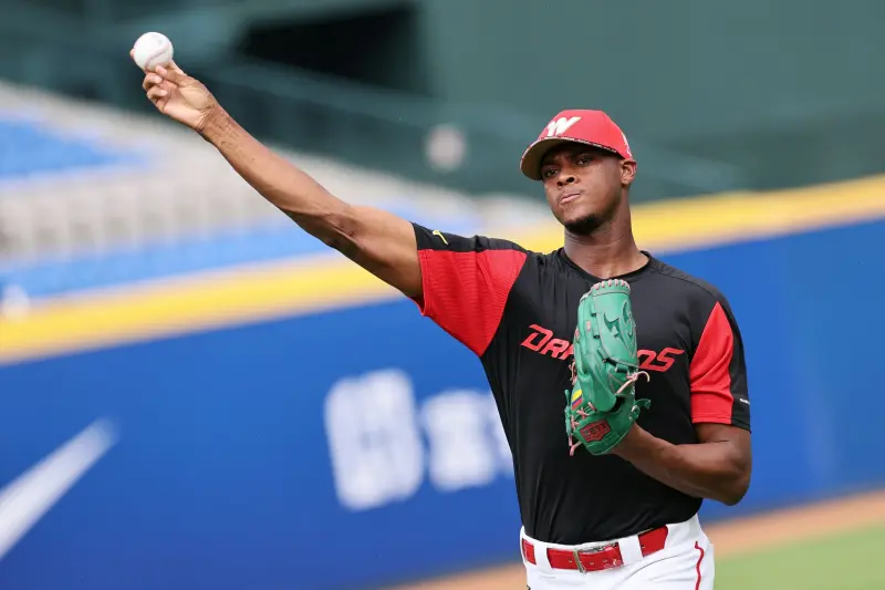 ▲味全龍洋投荷雷拉來台發展2年，始終沒有登上一軍的機會。（圖／味全龍提供）