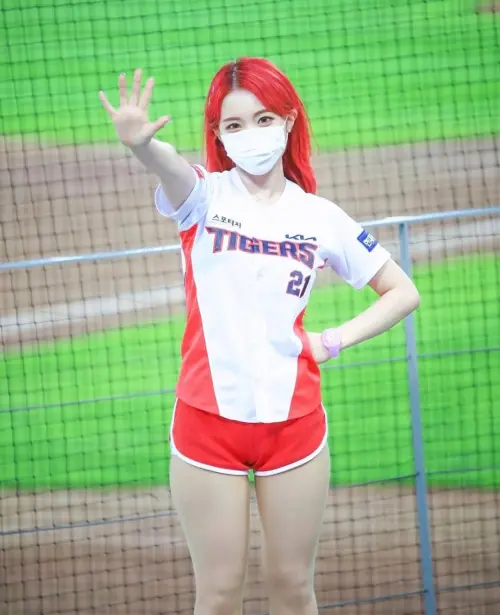 ▲事實上，李多慧在韓職起亞虎時期，就曾將頭髮染。（圖／翻攝自李多慧IG@le_dahye）