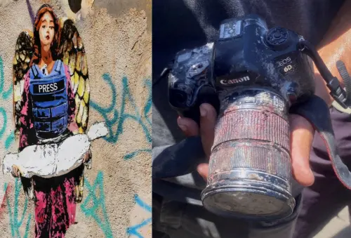 影／加薩醫院被炸畫面曝！多家外媒合作記者罹難　攝影器材染血
