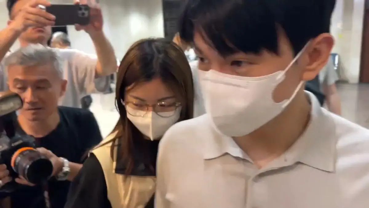 ▲綠能科技產業推動中心前副執行長鄭亦麟涉貪遭檢調偵辦。（圖／翻攝畫面）