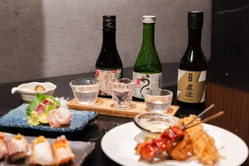 ▲饗賓集團為慶祝會員品牌「iEAT饗愛吃」成立六週年，推出黑卡會員專屬活動「旭集清酒風味品鑑」。（圖／饗賓集團提供）