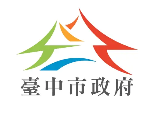 ▲台中市政府的府旗以湖心亭為主視覺。（圖／台中市政府提供，2025.08.26）