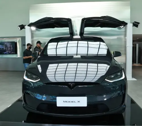 ▲特斯拉 Model X 入手門檻價349.99萬元。（圖／記者吳翊緁攝）