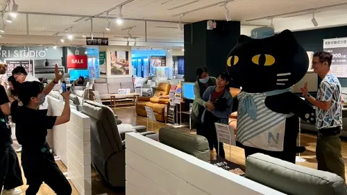 ▲宜得利家居在大立B館迎來開幕一周年慶，自即日起至9月18日為期近一個月推出會員專屬回饋活動。（圖／高雄大立提供）