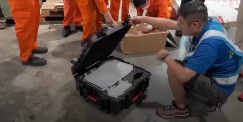 ▲海關配合偵辦這起非法醫美器材案。（圖／警方提供）