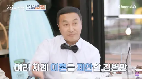 ▲金炳萬親揭前妻冷血內幕！病危時買保險　他心寒：等我死了拿錢。（圖／YouTube@channelA-world）