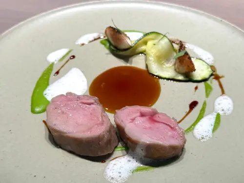 ▲紐西蘭犢牛肋眼清新爽嫩。（圖／記者蕭涵云攝）