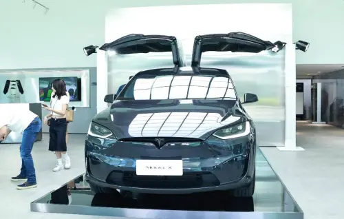 ▲特斯拉台灣去（2025）年八月才在南港服務中心，舉辦新款Model X、Model S媒體鑑賞會。圖為資料照。（圖／記者吳翊緁攝）