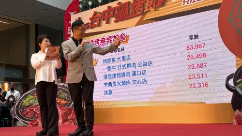 ▲燒烤巷弄美食組由烤狀猿大里店奪冠。（圖／記者顏幸如攝，2025.08.27）