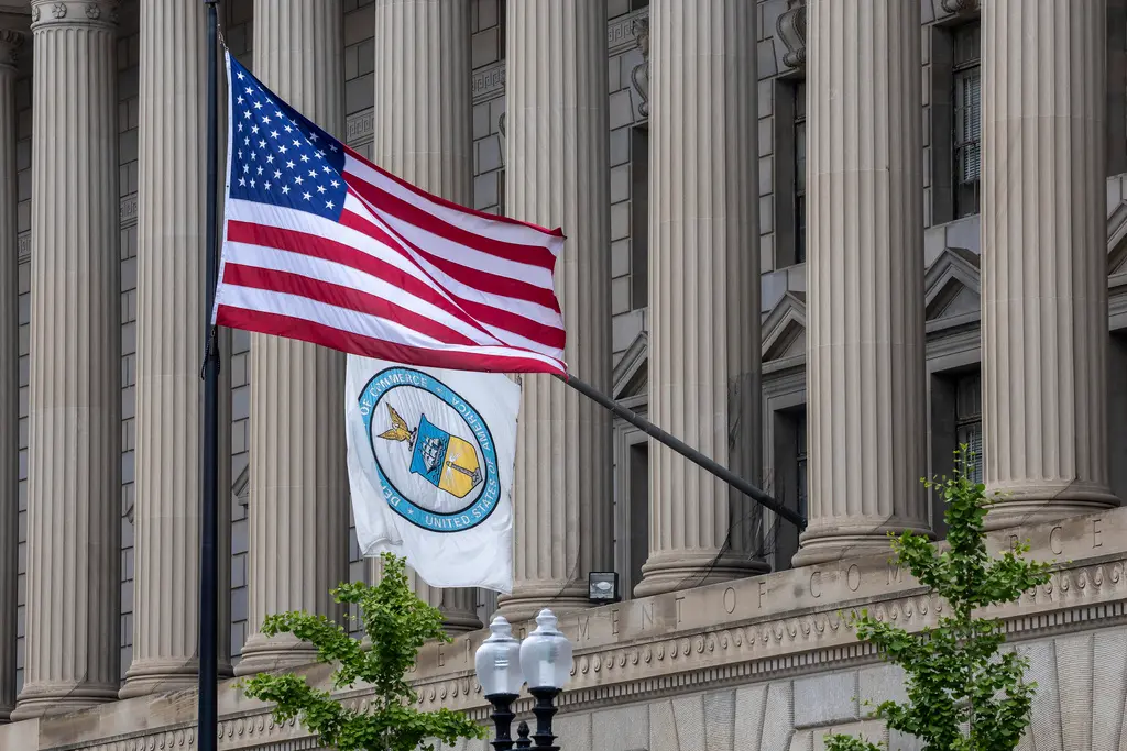 ▲美國商務部。（圖／美聯社／達志影像）