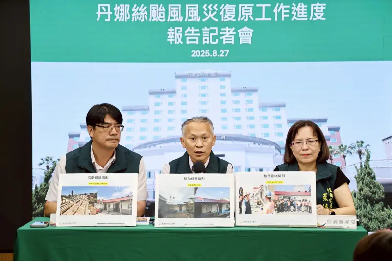 ▲ 尤天厚表示，目前屋損慰助金核撥率已達83%，呼籲民眾勿濫用機制影響合法申請者權益，希望能將資源協助真正有需要的受災民眾。（圖／南市府提供）