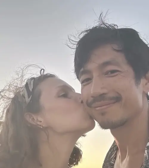 ▲Andrea（左）罹癌2年病況惡化，募款進度不足三成。（圖／翻攝自＠harryhyuan IG）