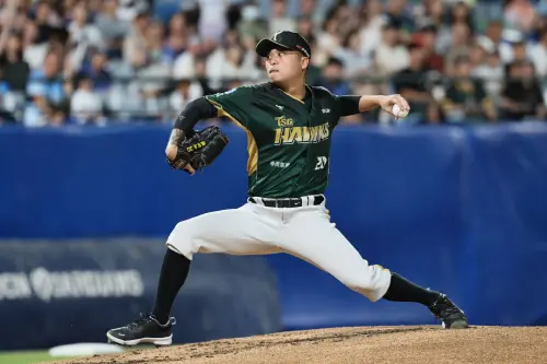 ▲台鋼雄鷹江承諺面對富邦悍將主投6局無失分，助隊以2：0奪下3連勝。（圖／台鋼雄鷹提供）