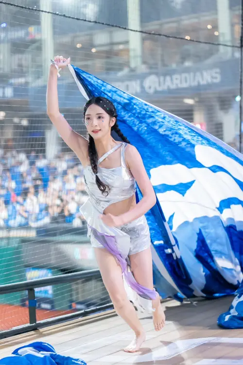 ▲富邦悍將潔潔。（圖／潔潔提供）