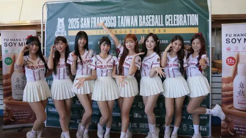▲樂天女孩對於能夠登上大聯盟應援舞台，感到十分興奮。（圖／樂天桃猿提供）