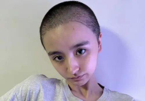 《青春有你2》金子涵突剃光頭！退圈4個月暴瘦　粉絲憂：怎麼了
