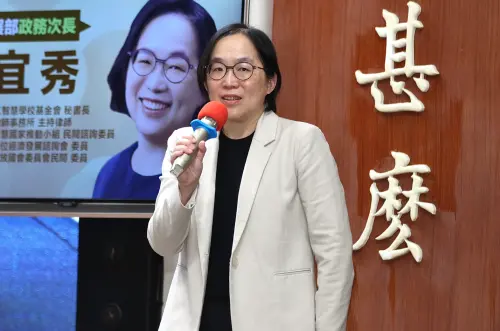 ▲數發部新任次長侯宜秀。（圖／記者朱永強攝，2025.08.28）