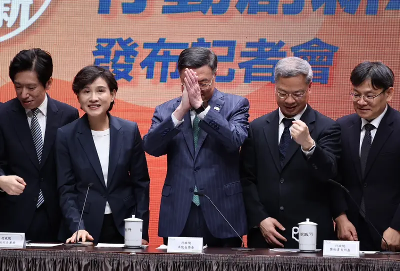 藍批內閣異動小風吹！卓榮泰虛心喊：給我們時間「我有信心」