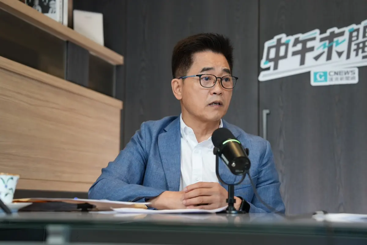 ▲國民黨秘書長黃健庭接說，國民黨不會群龍無首。（圖／《CNEWS匯流新聞網》提供）