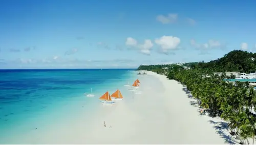 ▲渡假勝地長灘島即坐落於菲律賓阿克蘭省。（圖／南市府提供）