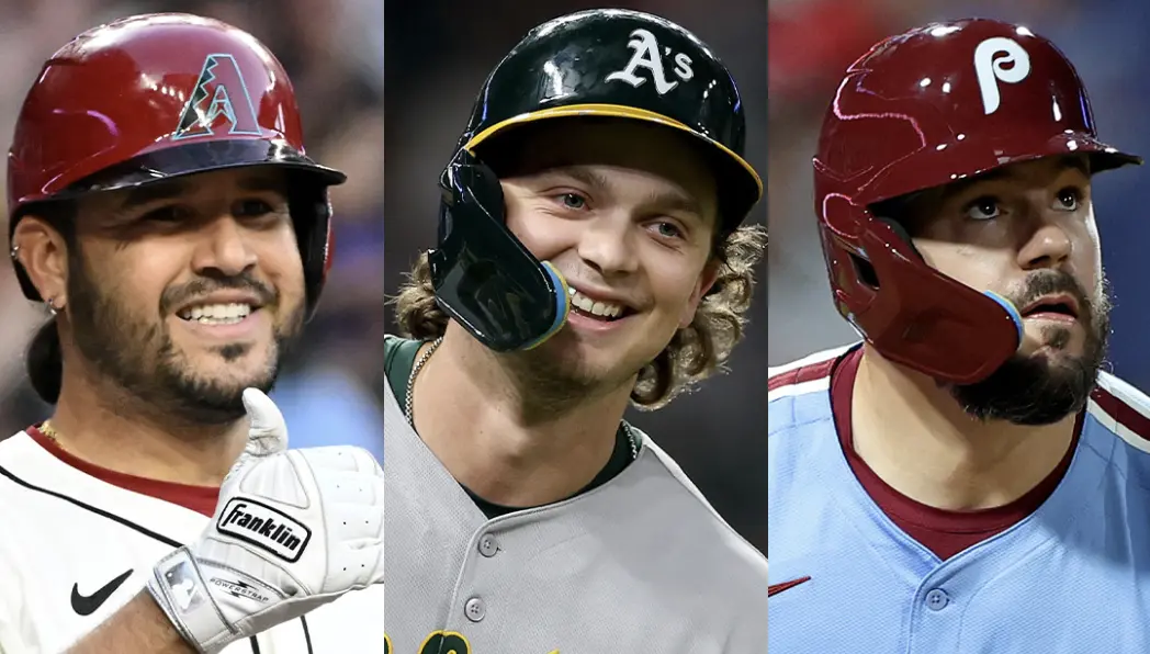 ▲美國職棒大聯盟（Major League Baseball）效力費城費城人的明星重砲舒瓦伯（Kyle Schwarber）在今（29）日對上亞特蘭大勇士的比賽中繳出驚人長打能力，轟出驚人的「四響砲」，他也是本季第3位達成單場四響炮的打者，而《NOWNEWS》也為讀者盤點前2位打者在當時的精彩表現。（圖／截自MLB）