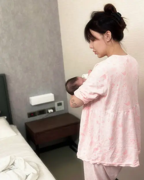 ▲劉雨柔剖腹生產時大出血陷入昏迷，聽到女兒哭聲才恢復意識。（圖／翻攝自劉雨柔IG@lyvonne0526）