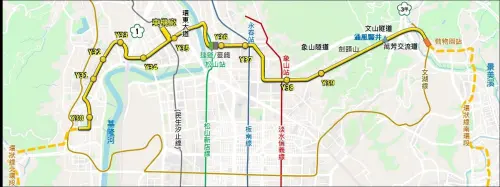 ▲捷運環狀線東環段路線規劃示意圖。（圖／臺北捷運工程局提供）