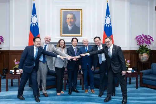 見美參院軍委會主席！賴清德致謝喊：台灣有決心守護國家安全
