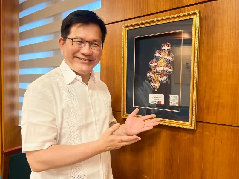 ▲我國外交部長林佳龍近期訪問菲律賓，讓中國外交部十分憤怒。（圖／林佳龍臉書）