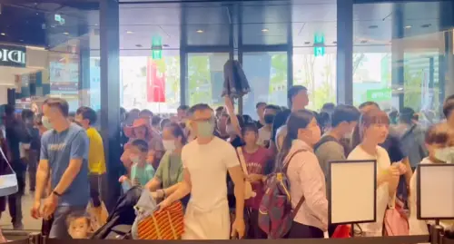 台南新光三越小北門店今開幕！現場湧入5萬人爆滿　館內網路超卡
