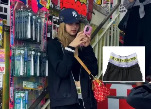 Lisa內褲寫「整天瞎逼忙，還TM不掙錢」！粉絲笑瘋：姐真知意思？
