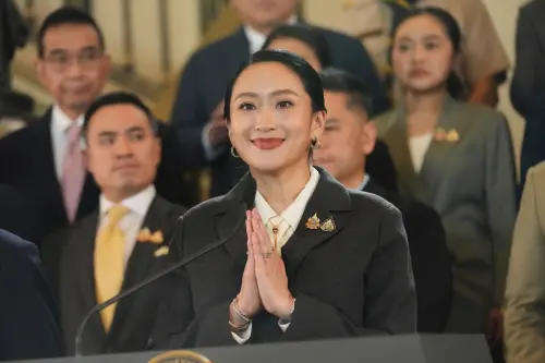 ▲泰國總理貝東丹（Paetongtarn Shinawatra）今日遭到憲法法院解職，貝東丹表示接受法院判決，但仍強調自己只是想要維護公眾利益。（圖／美聯社／達志影像）