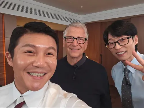 比爾蓋茲登韓綜！分享退休生活：最愛漢堡配可樂　手機不用iPhone
