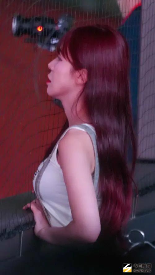 ▲外傳飾演徐若瑄「女兒」的李多慧（如圖）全場都在場邊看著「媽媽」的精彩演出。（圖／記者張一笙攝）