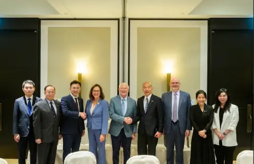 美參院軍委會主席訪台！徐巧芯曬早餐照：盼一杯咖啡讓台美更友好

