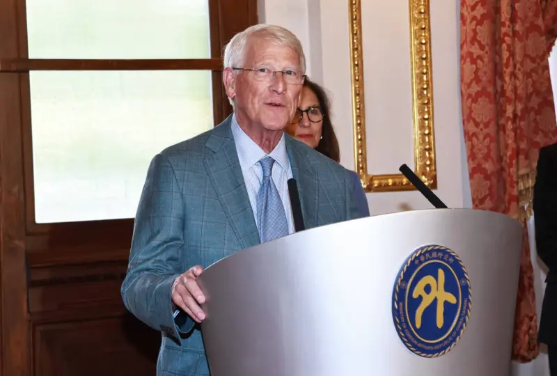 ▲美國聯邦參議院軍事委員會主席維克（Roger Wicker）說，台美關係超越黨派，是堅固而長久的盟友關係，此次訪台雖短，但成效顯著，為雙方交流及未來合作奠定了穩固基礎。（圖／吳翊緁攝，2025.08.30）