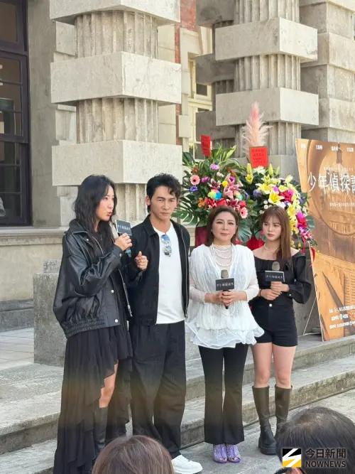 ▲王彩樺、隋棠、温昇豪、黃于庭（圖／記者黃聖凱攝影）