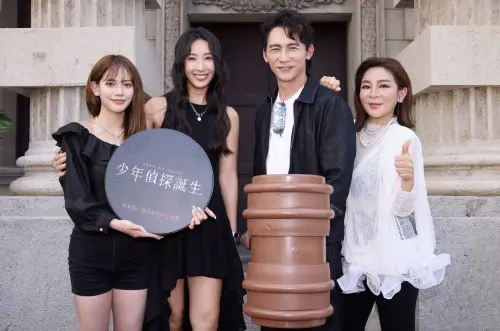 ▲隋棠、温昇豪、王彩樺、黃于庭（圖／灰人文化提供）