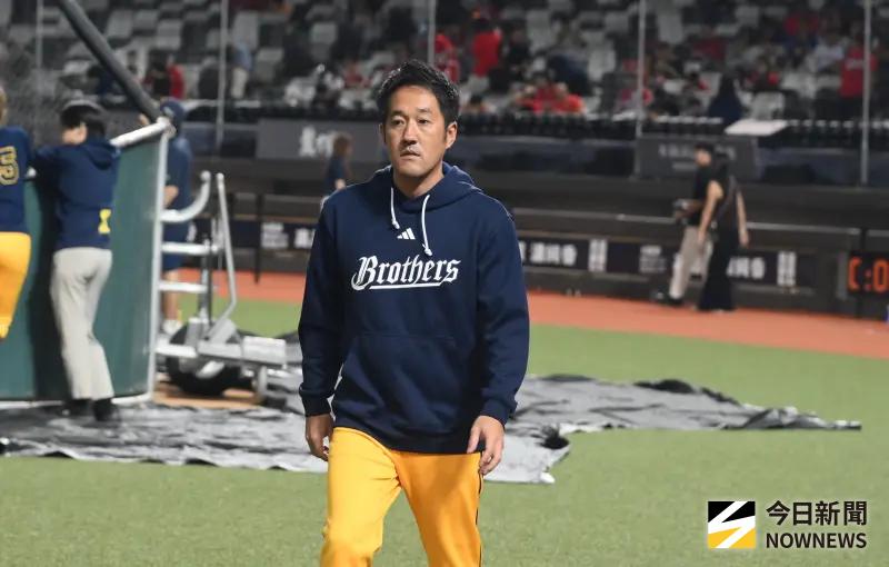 ▲中信兄弟總教練平野惠一表示，第2局提出挑戰被駁回，是因為他挑戰錯方向，賽後也跟岳東華道歉。（圖／記者林柏年攝,2025.08.30）