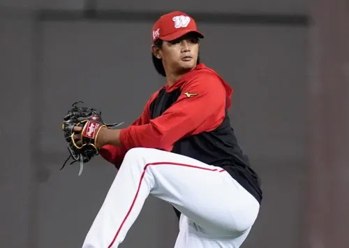 ▲味全龍投手黃暐傑預計在9月初迎接一軍初登板。（圖／味全龍提供）