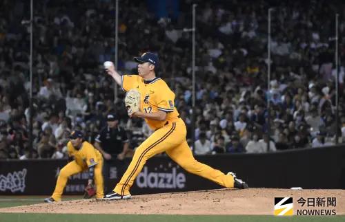 ▲中信兄弟投手林暉盛生涯初先發，面對味全龍主投5局失1分，奪下生涯首勝。（圖／記者林柏年攝,2025.08.30）