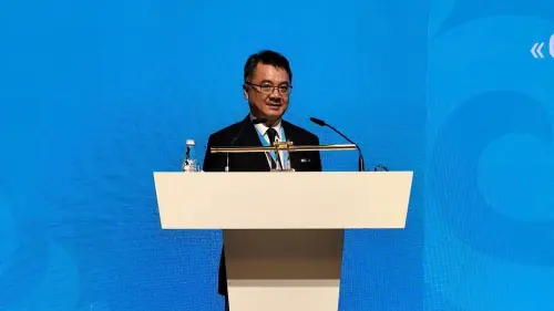 ▲國立高雄大學廖義銘教授獲邀遠赴哈薩克演講。（圖/取自廖義銘臉書）