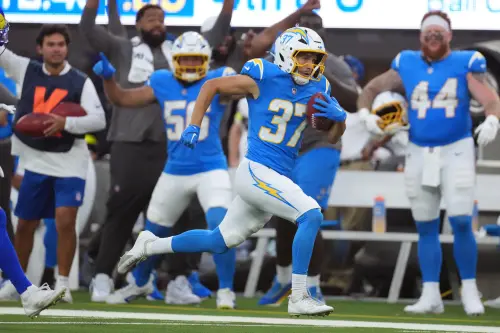 ▲洛杉磯電光（Los Angeles Chargers）將在聖保羅對戰酋長，這是NFL聯盟史上首度在巴西舉辦例行賽。（圖／路透／達志影像）