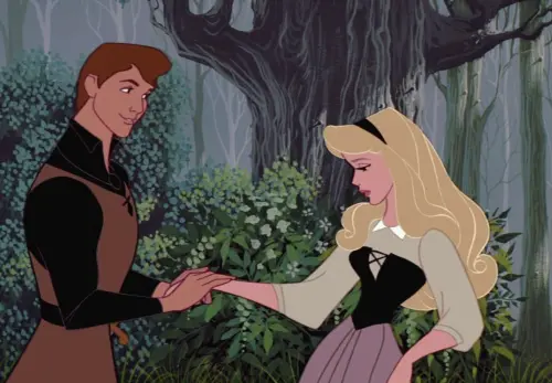 ▲迪士尼的編劇已經讓《睡美人》的公主、王子提早邂逅，還在公主尚未被陷害、進入沉睡前就已經萌生愛意，首映那一年的老美觀眾還是不怎麼買單。（圖／摘自IMDb）