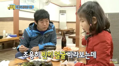 ▲成東鎰（左）在節目中曝光自己其實是私生子，因此童年的回憶很糟糕。（圖／MBCentertainment YouTube）