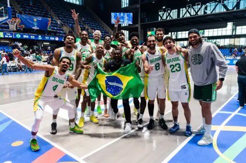 ▲巴西最後單節轟下34分，只讓美國得到9分，徹底扭轉戰局並最終以15分之差取勝。（取自FIBA美洲盃官網）