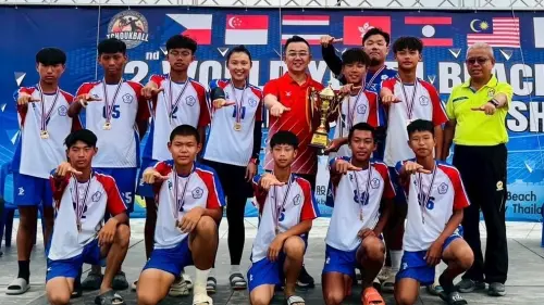 嘉興國中小奪世界青少年沙灘巧固球錦標賽雙冠軍
